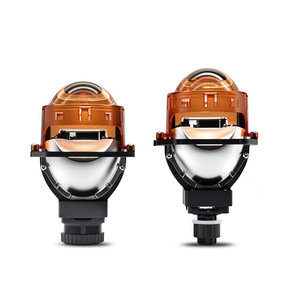 ไฟหน้า LED W24 แบบเลนส์คู่ ขนาด 3 นิ้ว 24V 65W H4 ใช้ได้กับรถยนต์ทั่วไป สำหรับดัดแปลง อัพเกรด ให้กำลังสูง 15000 ลูเมน 6000K - Product Image 1