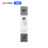 Mday 440V Ac spd 40kA Type 2 1P Types de parafoudre d'éclairage Parafoudre Ethernet