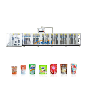 Machine d'emballage de sachets souples ACEPACK pour jus, sauces, détergents, remplissage et scellage de Doypack, personnalisable - Product Image 1