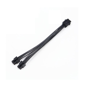 PC cung cấp điện <span class=keywords><strong>6</strong></span> <span class=keywords><strong>pin</strong></span> để 2 <span class=keywords><strong>Express</strong></span> Splitter cáp mở rộng <span class=keywords><strong>PCI</strong></span> kết nối nhà sản xuất - Product Image 2