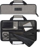 Échantillon Gratuit - Sac à Couteaux Professionnel Personnalisé avec Logo OEM d'Usine, Sac de Transport pour Couteaux de Chef avec Bandoulière