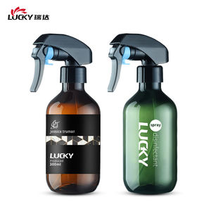 Benutzer definierte 300ml 500ml grün braun Kunststoff Fein nebel Spray leere Wassers prüh flasche - Product Image 1