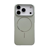 Casing ponsel magnetis dengan polkadot, casing penutup ponsel mewah ultra-tipis bahan logam magnetis untuk iPhone 17 dan 16 Pro Max