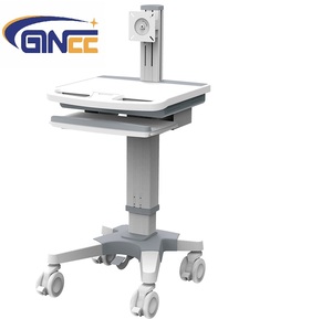 Ginee Medical Chariot mobile réglable de haute qualité avec tiroirs 4 roues pour utilisation en clinique hospitalière - Product Image 6