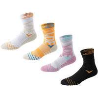 Usine directe en gros hommes Polyester sport Tube chaussettes Voe motif haut équipage été tricoté techniques d'impression