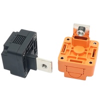 Prise rapide de stockage d'énergie 350A connecteur haute tension automobile orange noir