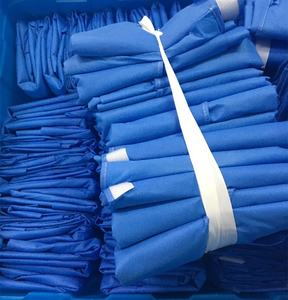 Ventes chaudes en Chine, blouses d'hôpital jetables en <span class=keywords><strong>CPE</strong></span> PE imperméables, blouses médicales chirurgicales d'isolement, 40 g/m² - Product Image 6