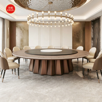 Ensemble de meubles en bois massif de haute qualité, style moderne et luxueux, pour restaurants, cafés, hôtels, commerces, résistant à l'eau et durable