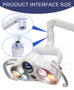 Lámpara Quirúrgica Dental Portátil Móvil sin Sombra, Lámpara LED Oral con Grabación de Video para Clínicas <span class=keywords><strong>Dentales</strong></span> u Hospitales - Product Image 4