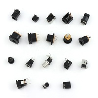 Prise femelle DC traversante 5.5*2.1mm 2.5mm 1.35mm pour alimentation DC