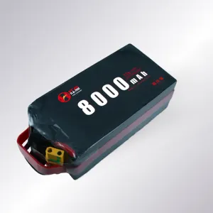 45.6V 8000mAh 8Ah12S हाई रेट 25C बैटरी ली-पो ड्रोन के लिए HD UAV पावर का निर्माण करती है UAV बैटरी फिक्स्ड-विंड Vtol मल्टीरोटर