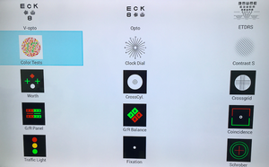 Tabla de visión para oftalmologías, gráfico de agudeza Visual Imperial y métrica, prueba de Color, visión oftalmológica, Led, agudeza Visual - Product Image 4