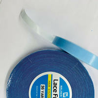 Support de perruque de 36 mètres, kit d'installation, colle adhésive pour perruque frontale en dentelle imperméable, colle à dentelle pour toupet