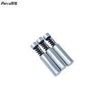 Amortisseur hydraulique linéaire en acier inoxydable pour usine - Amortisseur à fermeture douce pour quincaillerie de meubles robustes et armoires métalliques