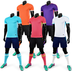 Personalizza il tuo Design sportivo maglia maglia da calcio maglia maglia poliestere femminile maglie da calcio giovanile set divise M3203 - Product Image 4