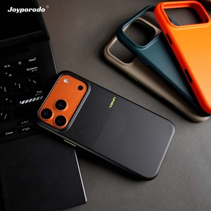 Étui magnétique JOYPORODO B403 en TPU de haute qualité avec bordure en PC et bouton de caméra IA pour iPhone 17 16 15 Pro/Max, coque de téléphone antichoc - Product Image 1
