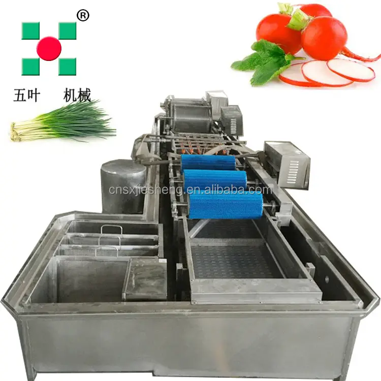 آلة غسيل/تنظيف/تجهيز فقاعات صناعية للأغذية والفواكه والخضروات والمأكولات البحرية معدات ما قبل المعالجة