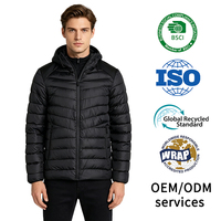 Veste bomber matelassée réversible imperméable pour homme, manteau long unisexe de haute qualité