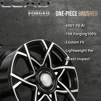 Jantes en alliage d'aluminium forgé monobloc personnalisées de 16 à 24 pouces 6061-T6 Jantes de luxe 25 mm ET 20 mm Tesla pour Mercedes Audi