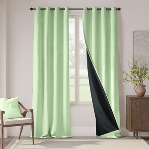 Tùy chỉnh tất cả các mùa rắn màn cửa và valances cho cửa sổ phòng ngủ khách sạn và phòng khách - Product Image 1