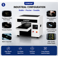 Impresora UV A3+ con Barniz, Impresora DTF con Software Gratuito para Imprimir Botellas, Bolígrafos, Fundas para Teléfonos, Impresora UV DTF 3360