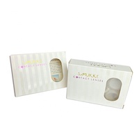 Boîte d'emballage personnalisée Eyeshare pour lentilles de contact colorées, pratique et élégante