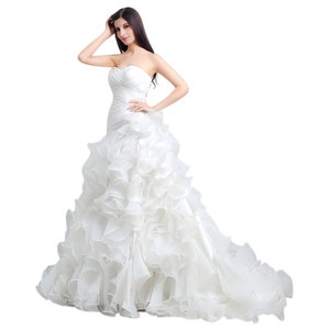 Hiện đại afrocentric Bridal Gown | tuyên bố một vai Nàng Tiên Cá ăn mặc với hạt ngọc trai và tàu dài - Product Image 5