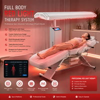 Panel de Terapia de Luz Roja de 300mW/cm, Lámpara LED de Terapia de Luz para Cuerpo Completo, Máquina PDT para Cuerpo Completo, Equipo de Belleza para Spa