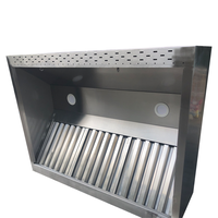 DR. AIRE Hotte de cuisine commerciale en acier inoxydable sur mesure avec système d'échappement esp.