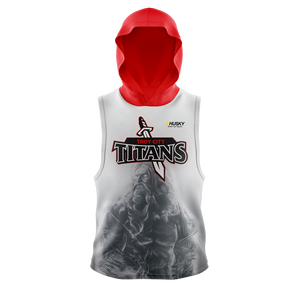 Hoodie sans manches pour homme entièrement personnalisé par sublimation, de haute qualité, tendance, nouveau modèle. - Product Image 4