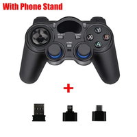 Control Inalámbrico USB 2.4G para PC/PS3 con Convertidor OTG para PC/PS3/Android/TV