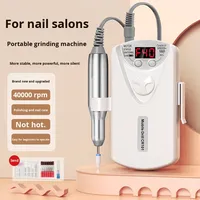 Offre Spéciale : Kit Professionnel Portable de Pédicure et Manucure – Ponceuse à Ongles Sans Fil à Moteur Brushless avec Machine à Polir les Ongles USB
