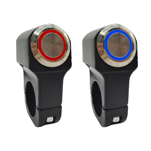 12V Waterproof Metal Handlebar Push Button Switch Electronic Fog Headlight Switch for Motorcycle Handle <b>Control</b> - Product Image 3