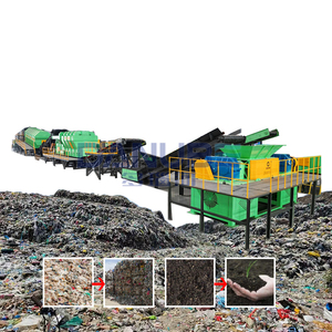 Ligne de tri automatique des déchets pour la transformation des déchets organiques/inorganiques en engrais - Product Image 1