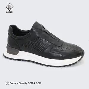 LANCI eğitmenler üreticileri özel Logo hizmeti ile erkekler için özelleştirilmiş ayakkabı toptan Sneakers üreten