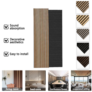 Pannelli Acustici Decorativi Akupanel 2400mm Effetto Legno, Spedizione Diretta per Soggiorno e Camera da Letto, Pannelli Fonoassorbenti - Product Image 5