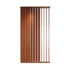 Paravent en bois Art Déco avec poutre rotative et lames orientables pour séparation <span class=keywords><strong>de</strong></span> pièce multifonctionnelle dans le <span class=keywords><strong>salon</strong></span> ou l'entrée - Product Image 5