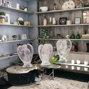 Figura de Ángel de Feng Shui de Amatista de 1.5 Pulgadas con Grabado de Sapo de la Suerte Huiying, Ecológica y con Temática de Amor - Product Image 2