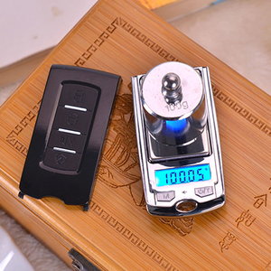 เครื่องชั่งดิจิตอลแบบพกพาขนาดเล็ก ความแม่นยำสูง 200 กรัม 0.01 กรัม พร้อมจอ LCD สำหรับชั่งน้ำหนักเครื่องประดับ - Product Image 6