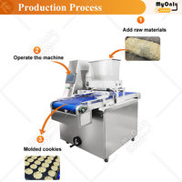 Machine automatique à fabriquer des macarons MY, petite machine à déposer des biscuits, machine à biscuits au beurre, fabrication chinoise