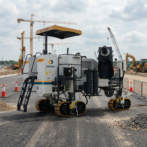 New Construction Concrete Fixed Slipform Paver Machine Curb Machine with Core Components Pump Engine Motor Bearing - Product Image 3