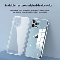 Coques de téléphone portable en silicone liquide transparent HD anti-jaunissement, étanches, antichoc, unies, pour sports, compatibles avec les modèles 14/15/16/16e Pro Max Plus