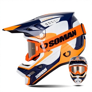 Nouveau <span class=keywords><strong>casque</strong></span> de vélo SOMAN ABS transfrontalier pour hommes et femmes, cyclisme tout-terrain, taille XL - Product Image 1