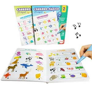 Fancy Children Conduct ive Ink Board Buch Bunte und interessante Designs, pädagogisches Aktivität sbuch, Magic Pen Book