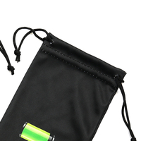 Pochette colorée pour lunettes de soleil, sacs de rangement simples pour lunettes et kit de nettoyage pour lunettes