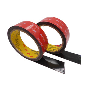 <span class=keywords><strong>Alta</strong></span> <span class=keywords><strong>Temperatura</strong></span> impermeable uso al aire libre de interior negro 3 M 5952 VHB espuma acrílica <span class=keywords><strong>cinta</strong></span> de doble cara - Product Image 1
