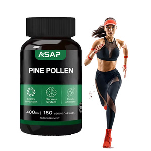 Cápsula de extracto de polen de pino a granel suplemento al por mayor cápsula de polen de pino 99% - Product Image 1