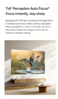 Projecteur de cinéma maison MIJIA 1080P compatible avec les téléphones, mise au point automatique et correction de la distorsion trapézoïdale, zoom, mini projecteur portable pour extérieur