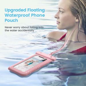 Estuche Impermeable Flotante para Teléfono con Cordón Ajustable, IPX-8, TPU, para iPhone, Natación y Buceo - Product Image 6