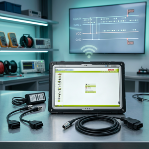 Herramienta de diagnóstico CANUSB para camiones de construcción agrícola CLAAS, escáner de diagnóstico CLAAS + tableta CF33, juego completo - Product Image 1